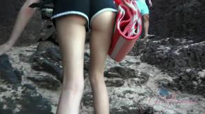 You hit the trails and the beach with Brooke.