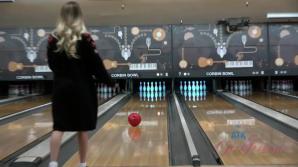 You take Riley bowling, and it's winner takes all.